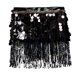 thumbnail image 4 of Blusa informal de poliéster con lentejuelas y borlas para danza del vientre, para mujer, estilo indio, para glúteos, 4 of 8