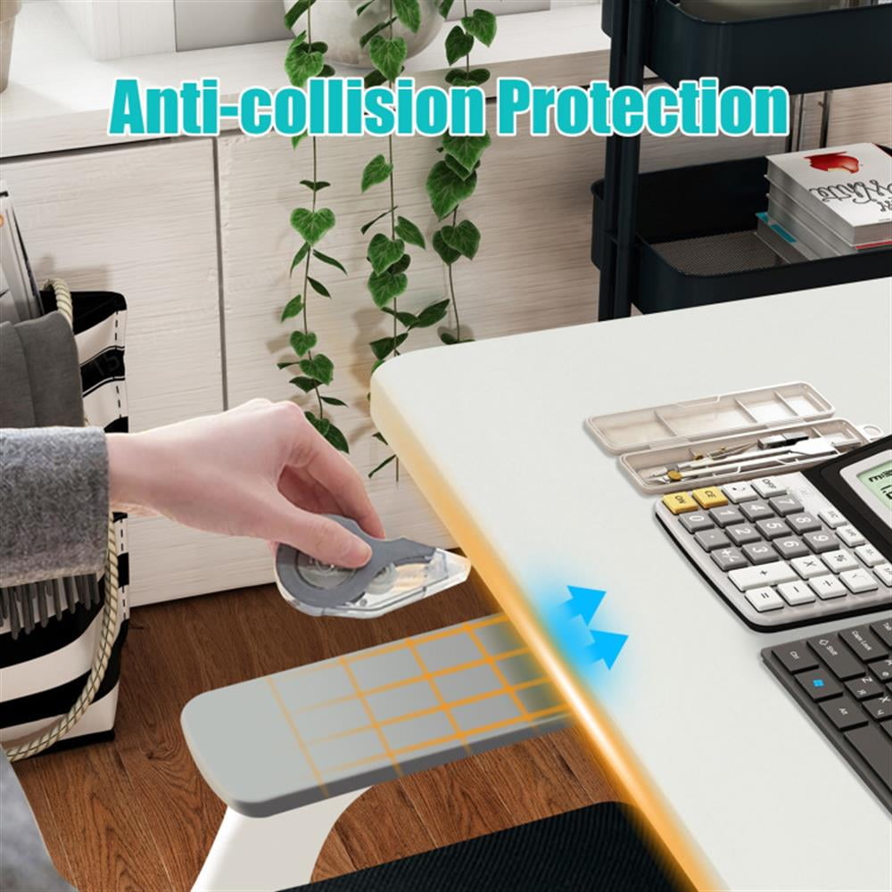 Demi Bonn Electric Height Adjustable Standing Desk with Memory Controller, Small Home Computer Desk Study Writing Table, White