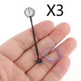 thumbnail image 2 of Guardoinrt Model Railway Clock Lamps Train 1/87 Building Lighting Layout Ho Scale Scale Style A 1Set, 2 of 6