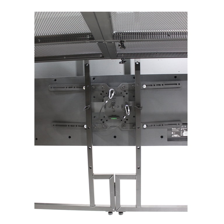ProX XF-MESA Media MK2 DJ Facade Mixer Table Station - TV Mount