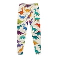 thumbnail image 5 of Pyjamas pour Enfants Garçons Ensemble de Pyjama Imprimé Dinosaure Col Rond Manches Longues Pantalon 2 Pcs Printemps Automne Pjs Enfants Vert Menthe 3 Ans-4 Ans, 5 of 5
