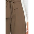 thumbnail image 4 of Pantalones, Pierna Larga Transpirable Dama Pantalones Color Puro Pierna Ancha Para Vacaciones Para Mujer ANGGREK No, 4 of 7