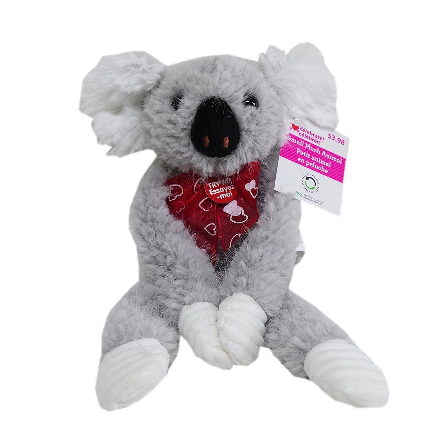 WAY TO CELEBRATE une petite peluche koala suspendue avec son, 11,5 pouces
