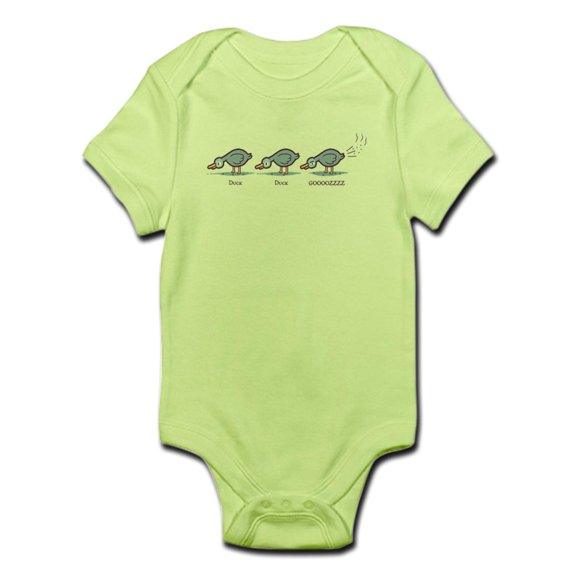 CafePress - Duck Duck Gooz Body Suit - Baby Light Bodysuit