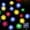 Multicolor, variant on Morttic 5M 20LEDs Solar Powered Lotus Flower Fairy Twinkle String Lights for Outdoor Garden Christmas Decoration (1 Pack-Warm White)