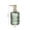 green, variant on 400ML Manual Liquid Soap Dispenser Clear Glass Hand Sanitizer Bottle Containers Press Empty Gel Bottles Bathroom Accessories