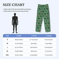 thumbnail image 6 of Kdxio Christmas Dachshund Print Men's Sleep Pajama Pant Lounge Pants with Pockets, 6 of 8