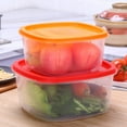 thumbnail image 3 of SHAGUOZHOU Multicolor Set 7per Set Recyclable Food Storage Container Set Food Storage Container Set Big Containers with Lids for Storage Brilliance Food Storage Containers Net to Fridge Storage, 3 of 5