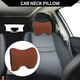 thumbnail image 2 of Cojín para el cuello del automóvil / Cojín para reposacabezas del automóvil para el cuello y la espalda de espuma viscoelástica 1 pieza color café, 2 of 6