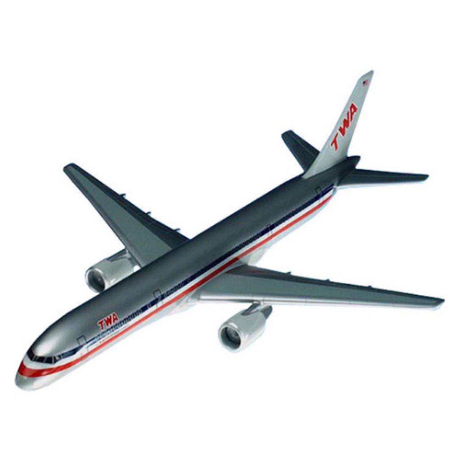 Daron Worldwide Boeing B757200 TWA Model Airplane