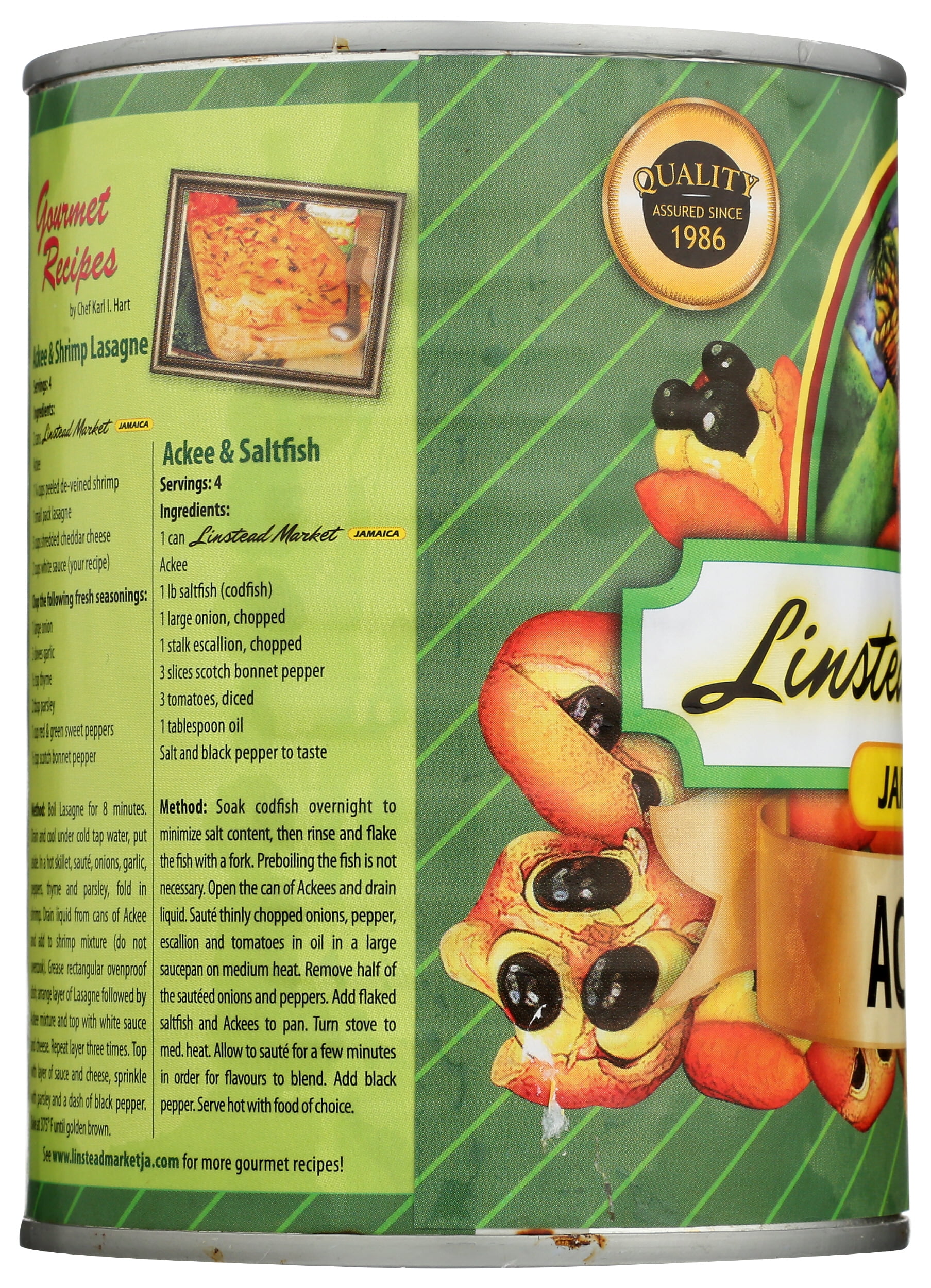 Pack of 12, Linstead Market Jamaica Ackee, 19 oz