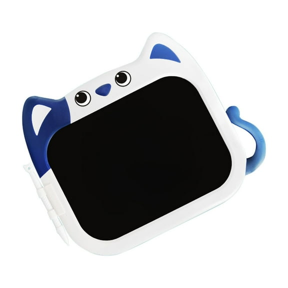 Blue Children'S Lcd Drawing Pad 10 Inch, Educational Reusable Writing Board With Pen, Portable Handwriting Screen