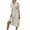 White, variant on TJAZFJPA Silk Dresses for Women Women Floral Print Casual V-Neck Short-Sleeved A-Line Beach Long Robe Dress Purple Dress Tube Top Dress
