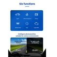 thumbnail image 4 of Car Head-Up Display L5 Over-speed Warning Rollover Board Projector System OBD 2 HUD Auto Data Display with Reflection for Safe Driving, 4 of 9
