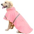 thumbnail image 1 of GHSDFBB Imperméables pour Grands Chiens avec Bande Réfléchissante, Poncho de Pluie pour Chiens, 1 of 7