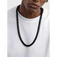 thumbnail image 6 of ChainsHouse 9mm Black Cuban Link Chain Necklace for Men Stainless Steel Chunky Chains Hiphop Choker Necklaces Mens Jewelry Gift, 20 Inches, 6 of 8