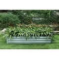 thumbnail image 3 of LuxenHome 6-foot x 3-foot Galvanized Rectangular Raised Garden Bed, 3 of 10