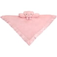 thumbnail image 2 of OCINAPALS Plush Pink Bear Baby Lovey, Security Blanket, 18" x 18", 2 of 4