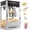 Black, variant on PopBria Commercial Popcorn Machine, Authentic 16oz Kettle Countertop Popcorn Maker with Waming Deck, 1600W Large Popcorn Machine for Restaurant, Concession Stand, Carnival, School, Black
