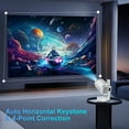 thumbnail image 4 of Salange LCD Nativo 720p HD Mini Proyector Portátil Inteligente Cine en Casa Android11 con Wifi, 4 of 10