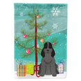 thumbnail image 1 of "Treasures BB4217GF Merry Christmas Tree Cocker Spaniel Bandera de tamaño de jardín negro, pequeña, multicolor" Caroline's Treasures BB4217GF, 1 of 1