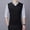 Black, variant on FSYBOA Men's Sweater Vests Size 2XL, Pullover Casual Winter Knitted Men's Sleeve Sweater Khaki