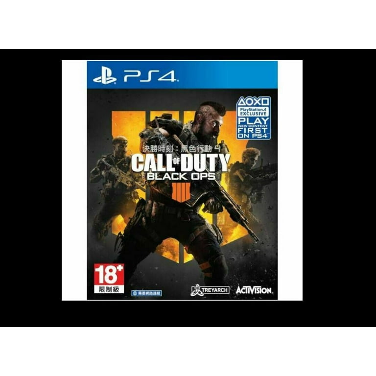 buket Bør Stor vrangforestilling Call Of Duty: Black Ops 4 Iiii Sony Playstation 4 [Ps4 Region Free Action]  - Walmart.com