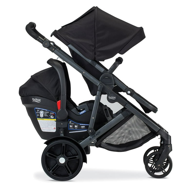 Double stroller compatible with britax infant car seat hotsell