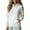 A-White, variant on SYwaren Oversized Pullover for Women Half Zip Sweatshirt Long Sleeve Casual Solid Color Pockets Fall Winter Tops