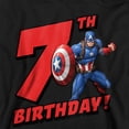 thumbnail image 3 of Captain America Boys/Girls Pull Over 7th Birthday Hoodie, 3 of 4
