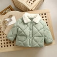 thumbnail image 3 of 2 3 4 5 6 7 Yrs Kids Children Outerwear Winter Clothes for Boys Girls Cotton-Padded Parka Coats Thicken Warm Fashion Jackets, 3 of 6