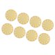 thumbnail image 1 of 8 platos de papel para fiestas con borde dorado, vajilla de cumpleaños para bodas, 7 pulgadas Amarillo Colcomx Platos de papel, 1 of 8