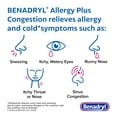 thumbnail image 6 of Benadryl Allergy Plus Congestion Ultratabs Allergy Medicine, 24 Count, 6 of 11