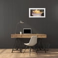 thumbnail image 3 of Romanello, Diane 32x18 White Modern Wood Framed Museum Art Print Titled - Purple and Gold, 3 of 4