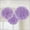 Purple, variant on Multicolor Fluffy, 16", Tissue Poms