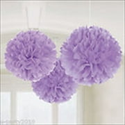 Multicolor Fluffy, 16", Tissue Poms