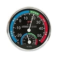 thumbnail image 1 of Naiovety Analog Hygrometer Indoor Living Room Instrument Temperature Tabletop Wall Measuring Portable Meter Mounted Termómetros Negro, 1 of 6