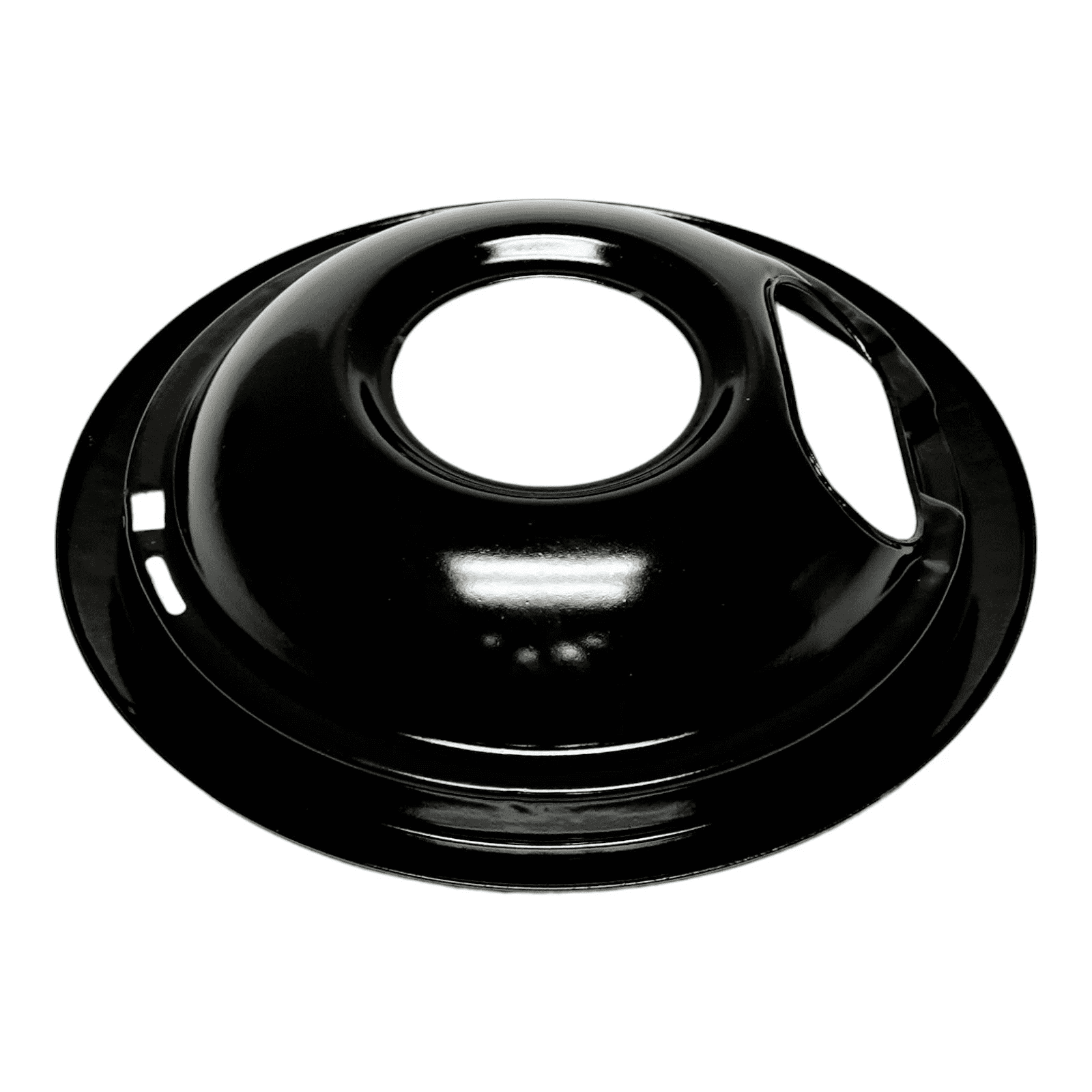 Replacement Black Drip Pan Set for Electric Range, 4-Pack