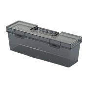Zorion Clear Portable Toolbox Storage Case with Removable Compartments Tool Accessories Style A