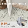 thumbnail image 4 of BERTHMEER 9'x12' Large Area Rugs for Living Room Modern Rugs Bedroom Office Dining Room Farmhouse Geometric Contemporary Washable Non Slip Rugs Carpets, Sand, 4 of 6