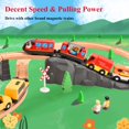 thumbnail image 4 of Locomotora de acción Toy Train Set Giant Bean que funciona con pilas, 4 of 8