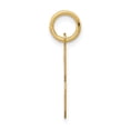 thumbnail image 2 of 14k Medium Polished Number 3 Charm in 14k Yellow Gold, 2 of 3