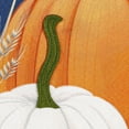 thumbnail image 3 of Plaid Pumpkins Garden Linen Flag, 3 of 4