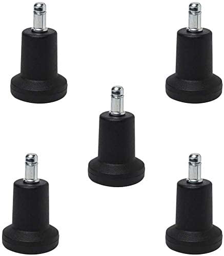 5PCS 60mm Height Stationary Bell Foot Glides for Office Chair Casters 