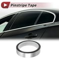 thumbnail image 3 of Unique Bargains Pinstripe Tape 164.04ft x 0.79" Car Stripes Pinstripe Decals for Car, Motorcycle and Boat, Racing Stripes DIY Stickers Matte Silver 1 Pc, 3 of 7