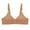 Khaki Everyday Bra, variant on HAPIMO Women's Plus Size Everyday Bra Floral Lifting Bra Comfy Underwear Elderly Wireless Brassiere Clearance Solid Color Trendy Lady Lingerie Blue L