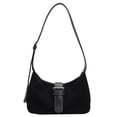 thumbnail image 1 of Bolso Hobo Elegante Gamuza Mujer Gran Capacidad, 1 of 9