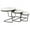 Whitewashed, variant on First of a Kind Round Wooden Display Risers - Set of 3 Round Wire Display Risers with Wood Tops, Round Decorative Display Stand - 10" Tall Wooden Display Riser Stand for Home Patio Decoration (Brown)