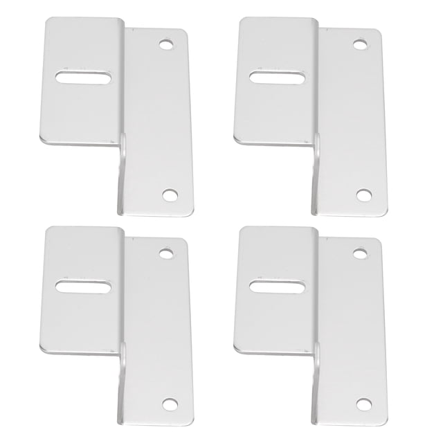 Soportes De Montaje De Panel Solar, 4 Unids/set Soporte De Panel Solar De Techo De Aleación De Aluminio Diseño único Plata De Alta Resistencia Para Barcos De Yate De Coche RV