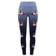 thumbnail image 3 of WILLBEST Leggings de Yoga de Cintura Alta Para Mujer, Suaves, Elásticos, Con Estampado Navideño, Con Bloques de Color, Cómodos, Para Fitness 573 Grande, 3 of 4